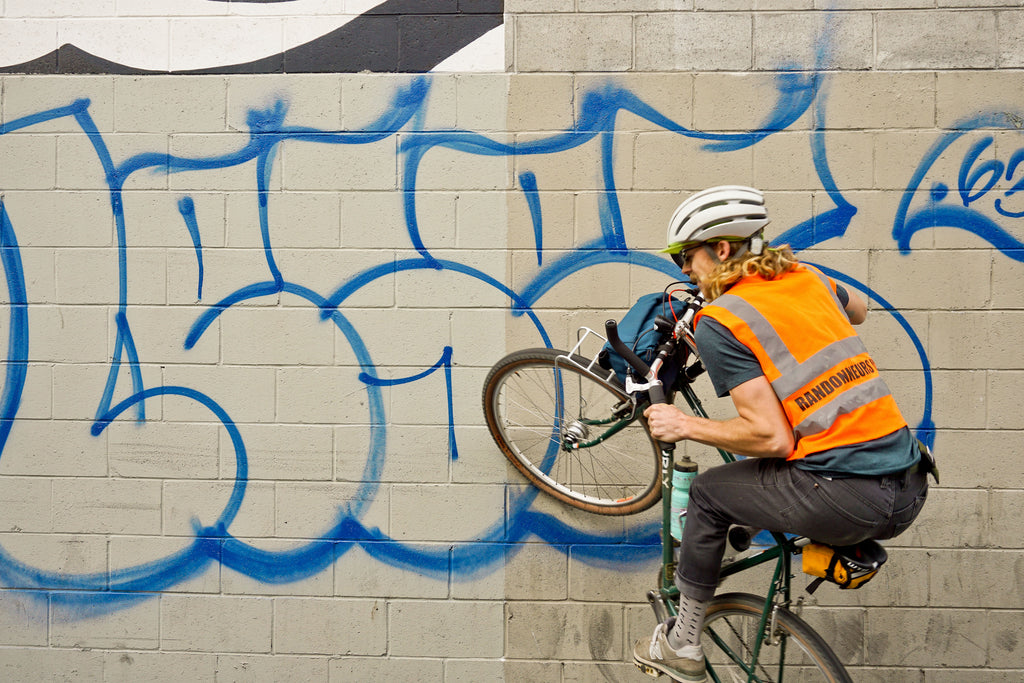 Wall riding while staying safe.