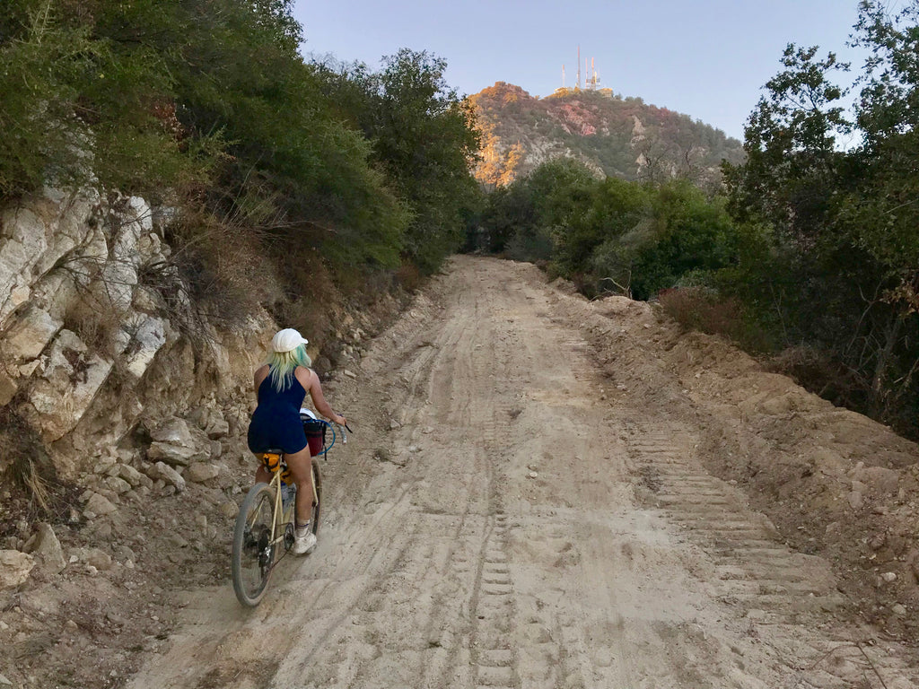 That time we climbed up Mt. Wilson Toll Road - 5,515 ft up!