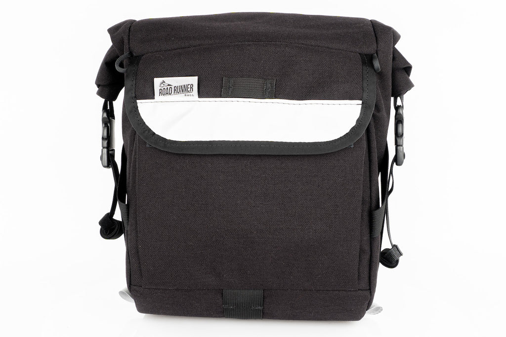 Anywhere Panniers in Black Cordura