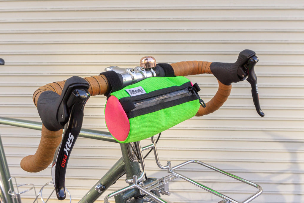 Burrito Handlebar Bag in Highlight Watermelon Cordura