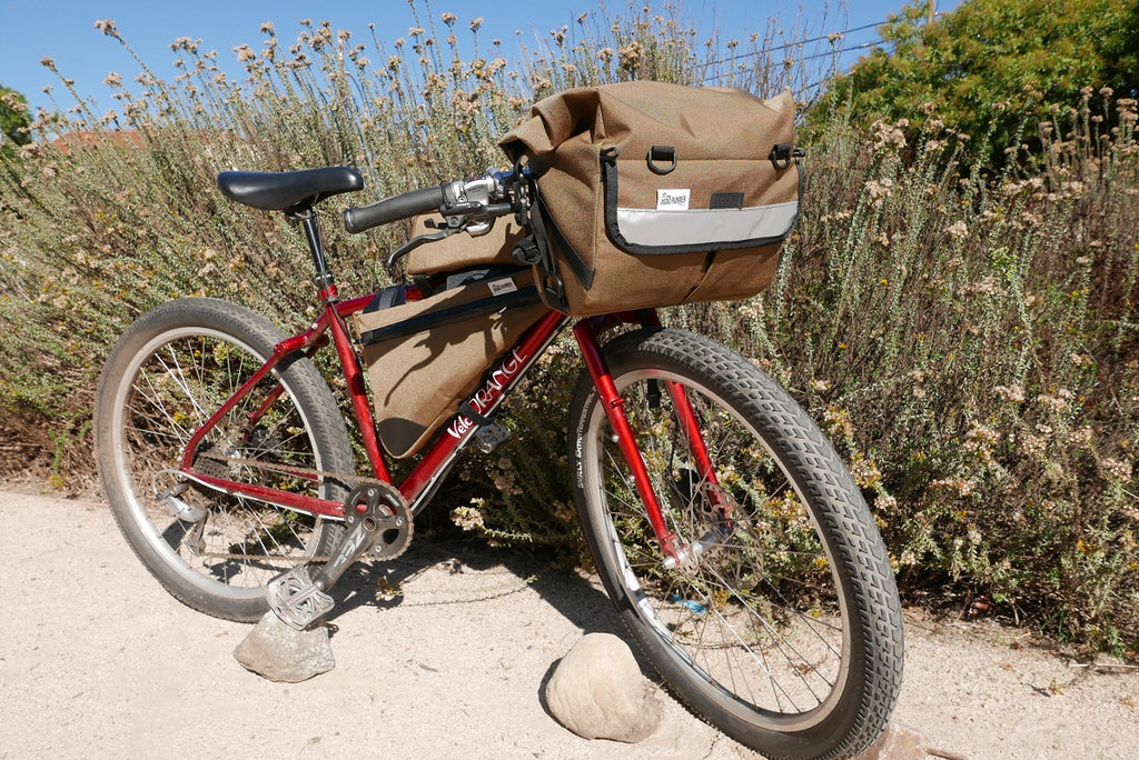 Middle Earth Jammer Handlebar Bag in Coyote Cordura